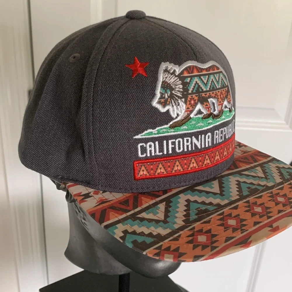 Riot Society California Republic Snapback Hat